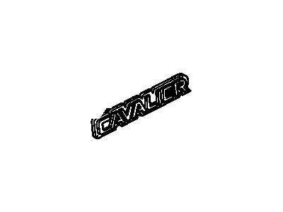 Chevy 20717278 Nameplate