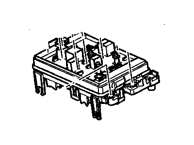 Chevy 10375734 Fuse & Relay Box