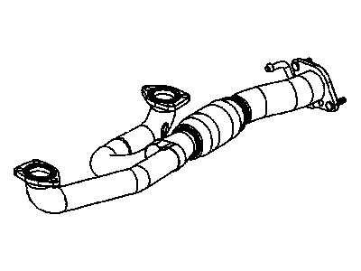 Saturn Vue Exhaust Pipe - 25805572