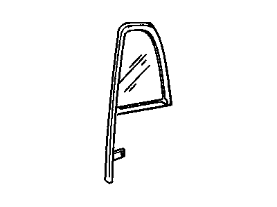 Oldsmobile 22600811 Vent Glass