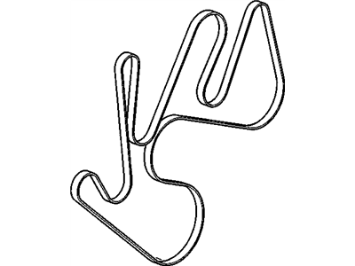 Chevy Silverado 3500 Drive Belt - 97300655