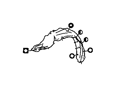 Chevy Nova Fender Splash Shield - 94841232