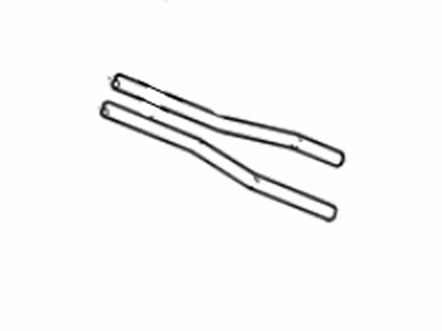 Cadillac 84524266 HOSE,AUXILIARY A/C EVAPORATOR(IF ORIGINAL EQUIPMENT HOSE CONNECTS TO FRONT HOSE AT LOWER MUFFLER MUST USE TOGETHER WITH 23443882)(INCLUDES 2,4,6,11,12,14)(SWB KIT)(INCLUDE ALL 4 LINES CUT IN HALF. MAY NEED TO ORDER ONE OR MORE SPLICE  KITS: 19188253 FOR 5/8"; 19194701 FOR 3/8"; 19194700 FOR 1/2"; MAY NEED 2)