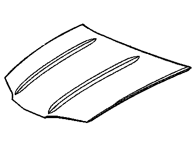 Oldsmobile 25556495 Hood
