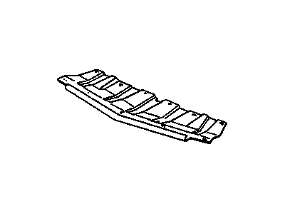 Oldsmobile 14103037 Bumper Cover Support