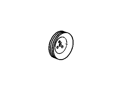 Chevy 14085411 Pulley