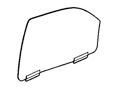 GM 25930347 Window, Side Door Window, Front