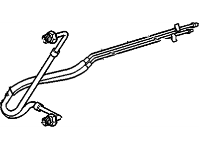 Chevy 15985752 HOSE,ENGINE OIL COOLER OUTLET(INCLUDES 15,17)