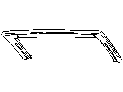 Oldsmobile 12517023 Weatherstrip