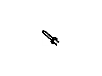 Cadillac 90033713 Rocker Molding Rivet