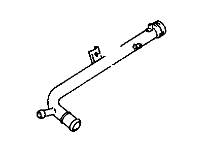 Chevy Metro Cooling Hose - 91173916