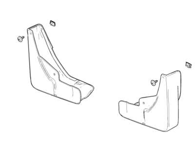 Chevy Impala Mud Flaps - 22872956