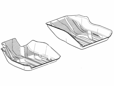 Chevy 84038942 MAT PKG,FLOOR AUXILIARY(INCLUDES 2,10,11)(DARK ATMOSPHERE)(INSTALL 0.10)(4 KGS)(FRONT & REAR)