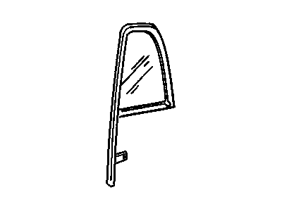 Buick 22600812 Vent Glass