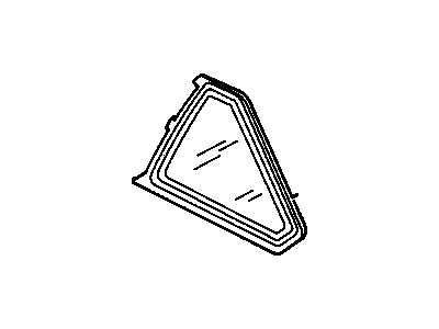 Chevy 10248265 Glass