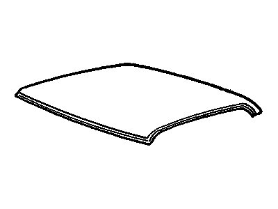 Cadillac 3539952 Roof Panel