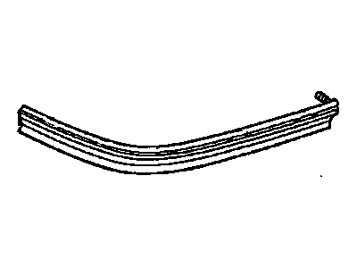 Cadillac 3549387 Rub Strip