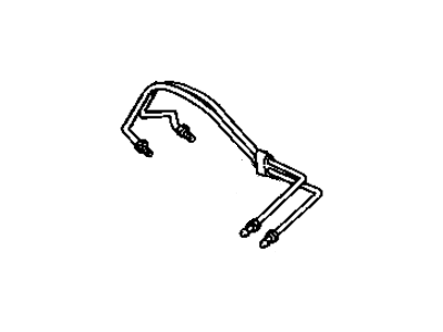 Chevy 10225927 PIPE,FUEL INJECTION FUEL FEED(CONTAINS 14MM NUTS, SLEEVE & WASHER)(TO CYLINDER #7)