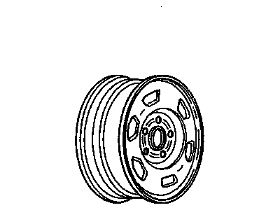 Chevy 9592058 Wheel