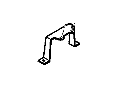 Cadillac 90459867 Console Base Bracket