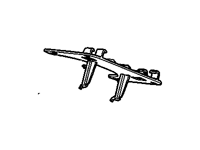 Buick 15076504 BRACKET,BODY WIRING HARNESS STEERING COLUMN CONNECT