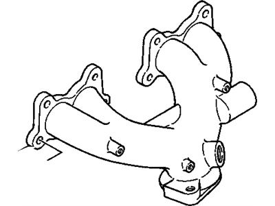 Chevy Spectrum Exhaust Manifold - 94401273