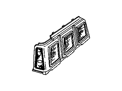 Chevy 16504092 Lens