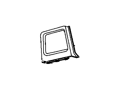 GMC C1500 Suburban Door Moldings - 15672731