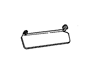 Pontiac 12453616 Sunvisor
