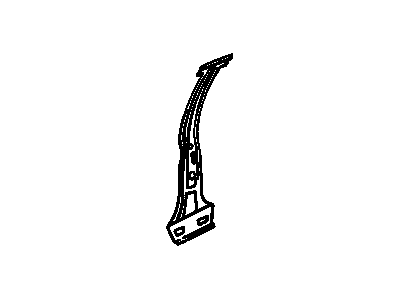 Chevy 22546214 Center Pillar