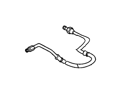GM 2075151 Line, Hydraulic Steering Gear Pressure 2075151 GM Line, Hydraulic Steering Gear Pressure Illustration 1 of 1