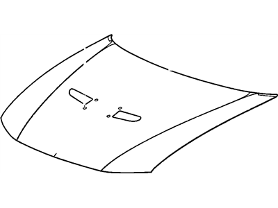 Pontiac 88894533 Hood
