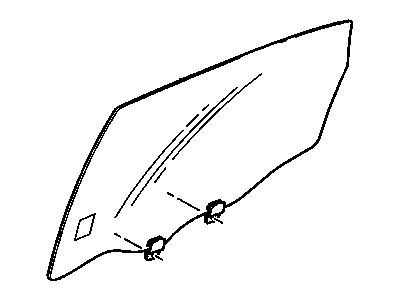 Chevy 10169562 Door Glass