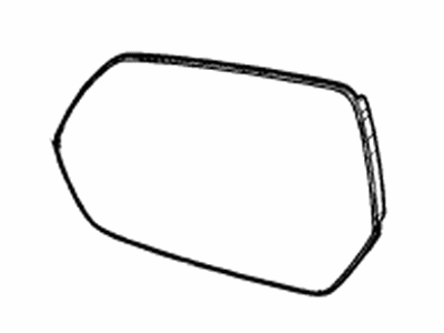Chevy 84158476 MIRROR,OUTSIDE REAR VIEW (REFLECTOR GLASS & BACKING PLATE)(PART OF 1)
