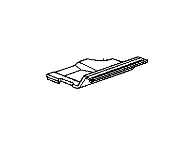 1649620 GM Sound Absorber, Passenger Side Illustration 1 of 1