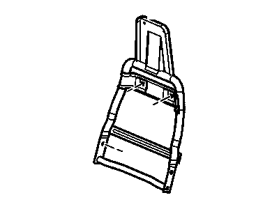 Chevy 19331391 FRAME,PASSENGER SEAT BACK(PART OF 1)