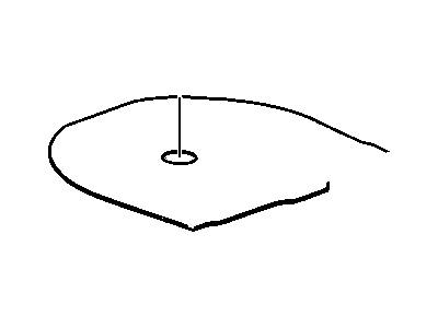 Pontiac 10334024 Spare Tire Panel