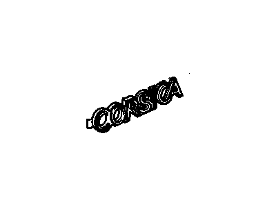 Chevy 10056380 Nameplate