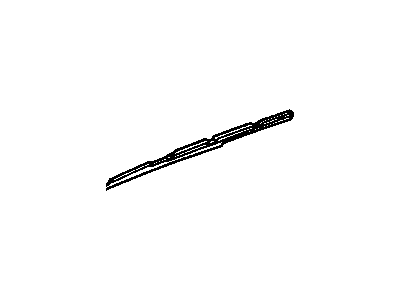 GM 10137144 Rail Filler, Passenger Side 10137144 GM Rail Filler, Passenger Side Illustration 1 of 1