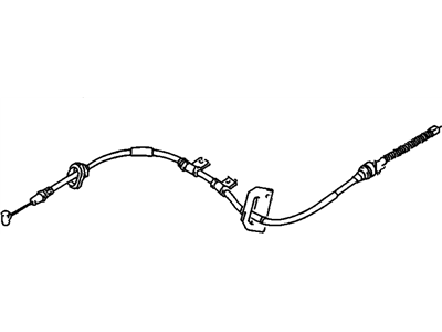 Chevy Tracker Parking Brake Cable - 30021989