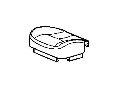 GM 19258101 Cover, A95 - Front Bucket Seat, Driver Side