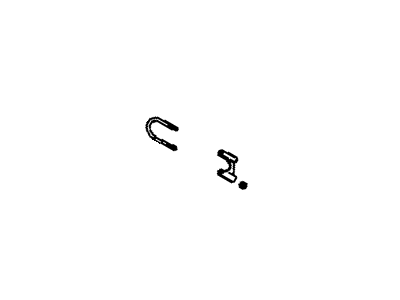 Buick 15973623 CLAMP,EXHAUST MANIFOLD PIPE(SADDLE TYPE)(FITS 50.80MM/2" PIPE)