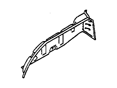 Chevy Tracker Fender Splash Shield - 96058876