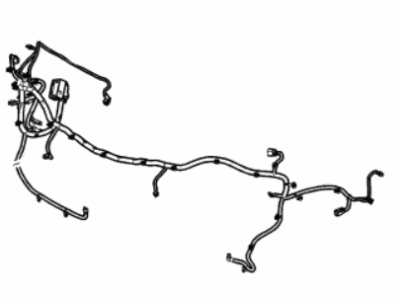 GM 84568991 Harness, Theft Deterrent Or Front / Rear / Side / Intake Object