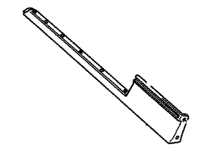 Cadillac 20502143 Rocker Molding