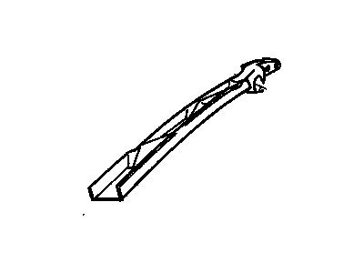 Oldsmobile 12517038 Side Rail