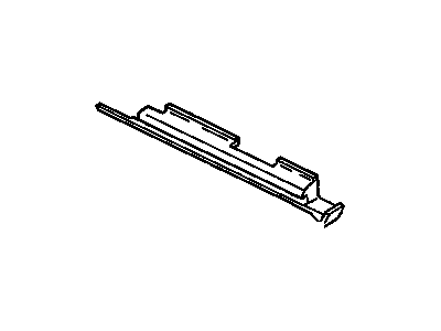Cadillac 12374994 Rocker Molding