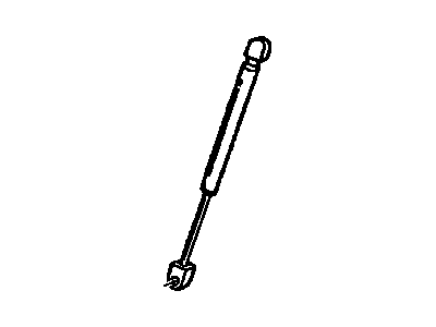 Chevy Trunk Lid Lift Support - 12504761