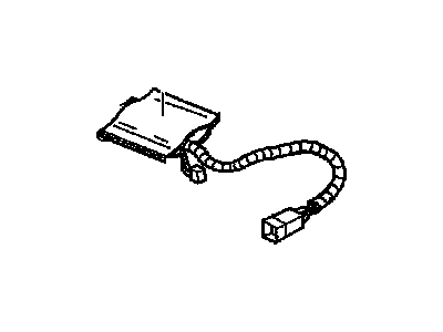 Chevy 12377281 PUMP,DRIVER SEAT CUSHION AIR(LUMBAR)(3 WIRE CONNECT)(2ND DESIGN; ALL ELECTRIC LUMBAR SYSTEM;1ST DESIGN SEE 12385806)