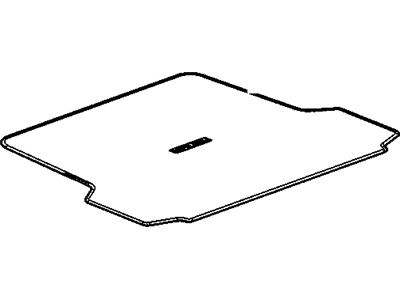 Chevy 20873849 MAT,REAR COMPARTMENT FLOOR(EBONY)(TRUNK)